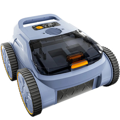 Aspirateur de piscine Seauto SAT20/SAT20pro, autonomie de 150 minutes, pour piscines jusqu'à 2000 pieds carrés, aspiration puissante de 45 000 Pa, fonction de grimpement des parois pour piscines hors sol/encastrées.