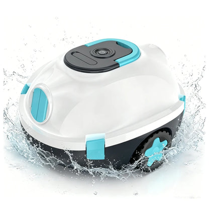 Nettoyeur de piscine robotisé sans fil H1, aspirateur automatique rechargeable, autonomie de 120 minutes, stationnement automatique, filtre de 180 μm pour le nettoyage du fond de piscine
