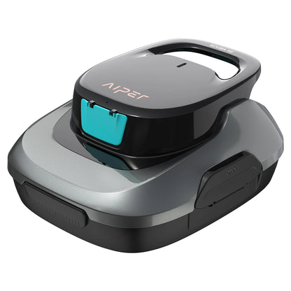 Robot de piscine IPER reconditionné, aspirateur de piscine sans fil, autonomie de 90 minutes, nettoyage automatique avec fonction d'arrêt automatique, nettoyeur de piscine compact et léger, idéal pour les piscines hors so