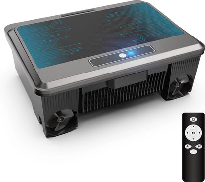 Nettoyeur de piscine robotisé amélioré, aspirateur solaire pour piscine, nettoyeur de surface, option de charge double avec télécommande pour écumeur de piscine