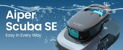 Robot de piscine IPER reconditionné, aspirateur de piscine sans fil, autonomie de 90 minutes, nettoyage automatique avec fonction d'arrêt automatique, nettoyeur de piscine compact et léger, idéal pour les piscines hors so