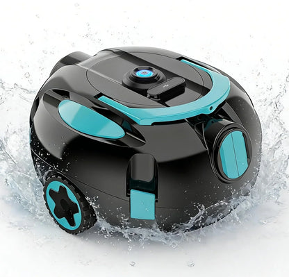 Nettoyeur de piscine robotisé sans fil H1, aspirateur automatique rechargeable, autonomie de 120 minutes, stationnement automatique, filtre de 180 μm pour le nettoyage du fond de piscine