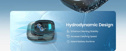 Robot de piscine IPER reconditionné, aspirateur de piscine sans fil, autonomie de 90 minutes, nettoyage automatique avec fonction d'arrêt automatique, nettoyeur de piscine compact et léger, idéal pour les piscines hors so
